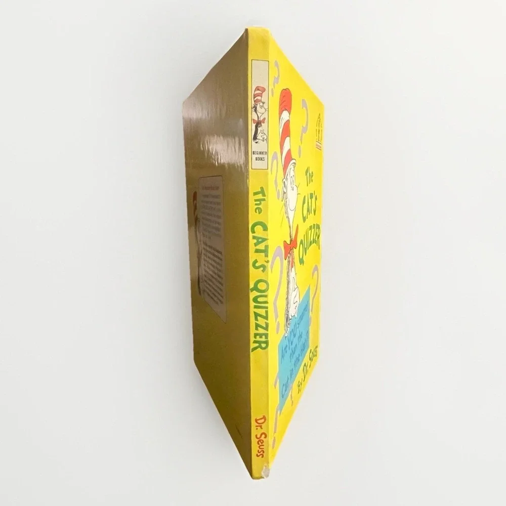 The Cat's Quizzer by Dr. Seuss - 1976 Original Hardcover - Rare/OOP |‎ Banned